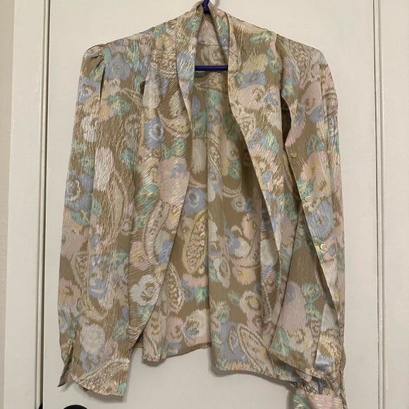 Eva Laurel New York Vintage Retro Blouse - Picture 1 of 3